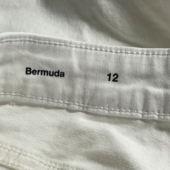 Sonoma Womens Bermuda Denim Shorts Size 12 Jorts Cotton Blend Vacation Beach - Picture 5 of 10